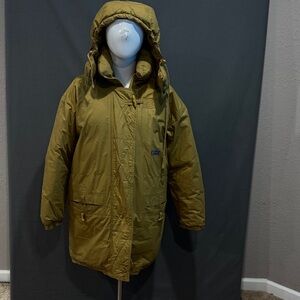 Targe Men’s jacket Olive Hooded Puffer Jacket large